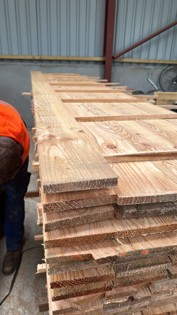 Larch Cladding 6x1